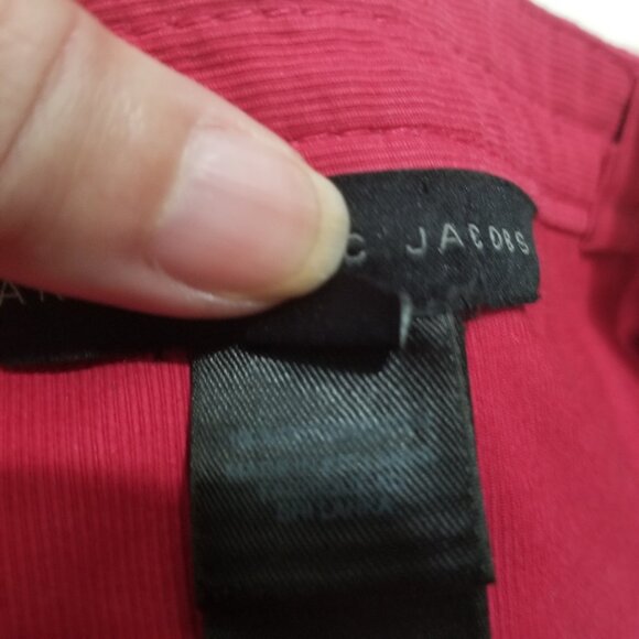 Marc Jacobs Red Shirt with side bow, size 4 - Picture 12 of 13